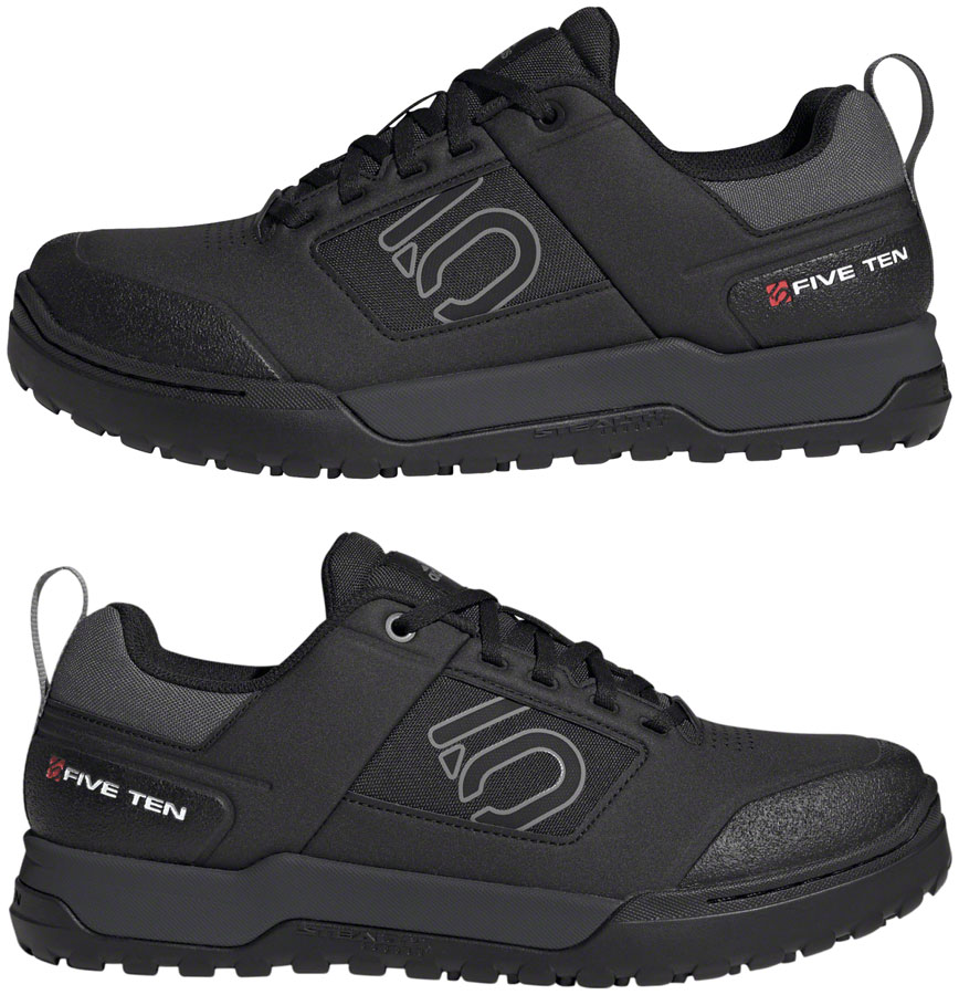 Five Ten Impact Pro Flat Shoes - Men's, Core Black/Gray Three/Gray Six - Image 3