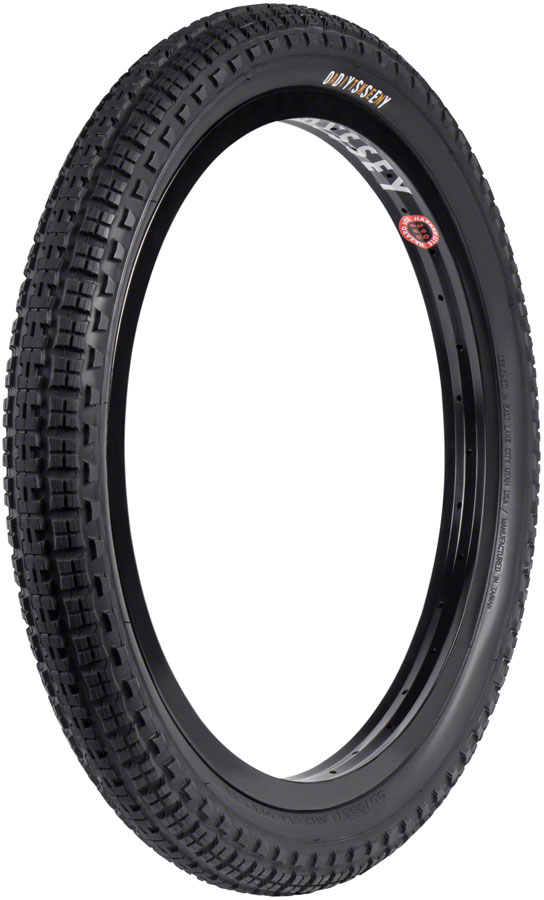 Odyssey Aitken Knobby Tire - 20 x 2.35 Clincher Wire Black