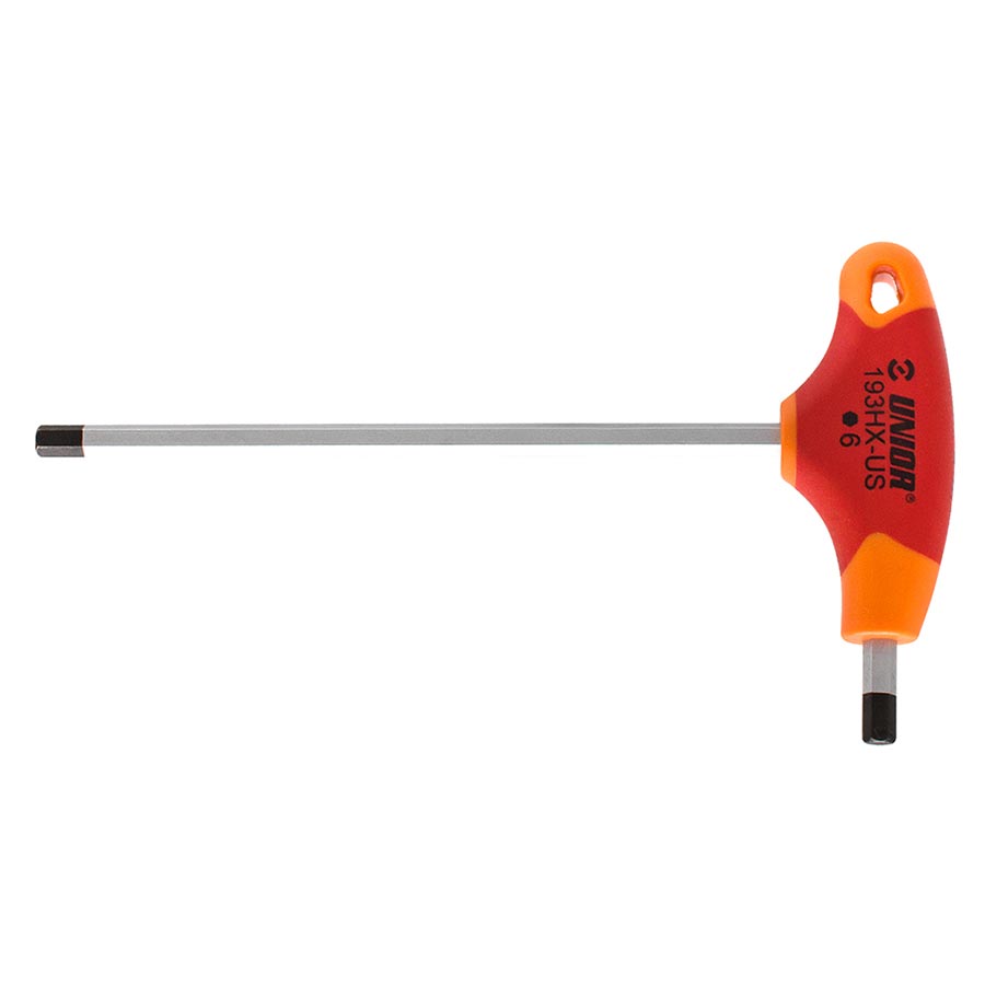 Unior T-Handle Hex Wrench - Red/Orange