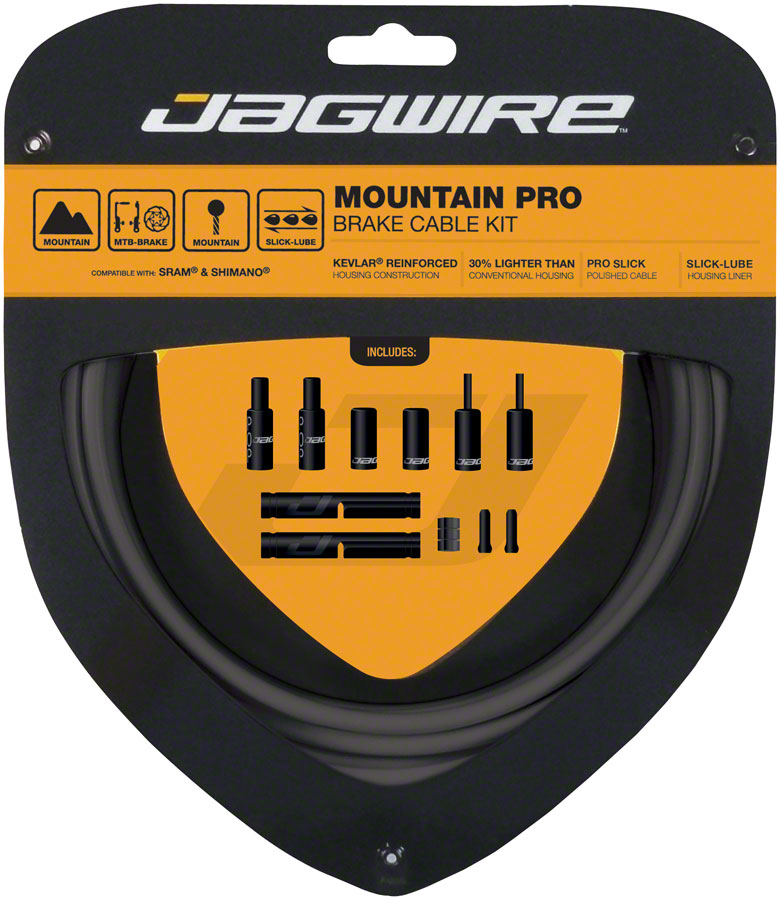 Jagwire Pro Polished Mountain Brake Kit variant 2