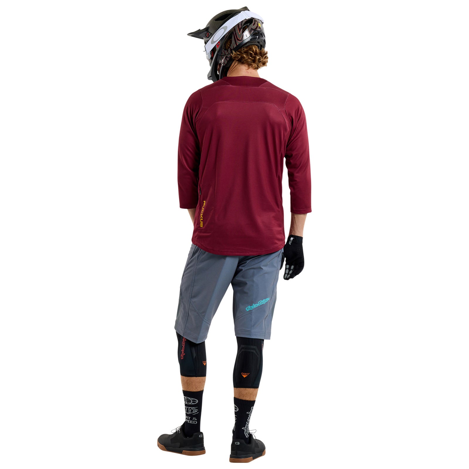 Ruckus 3/4 Jersey Spun Oxblood - Image 10