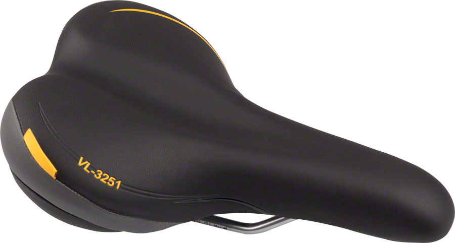 Velo Plush Pace Saddle - Steel Black Men's