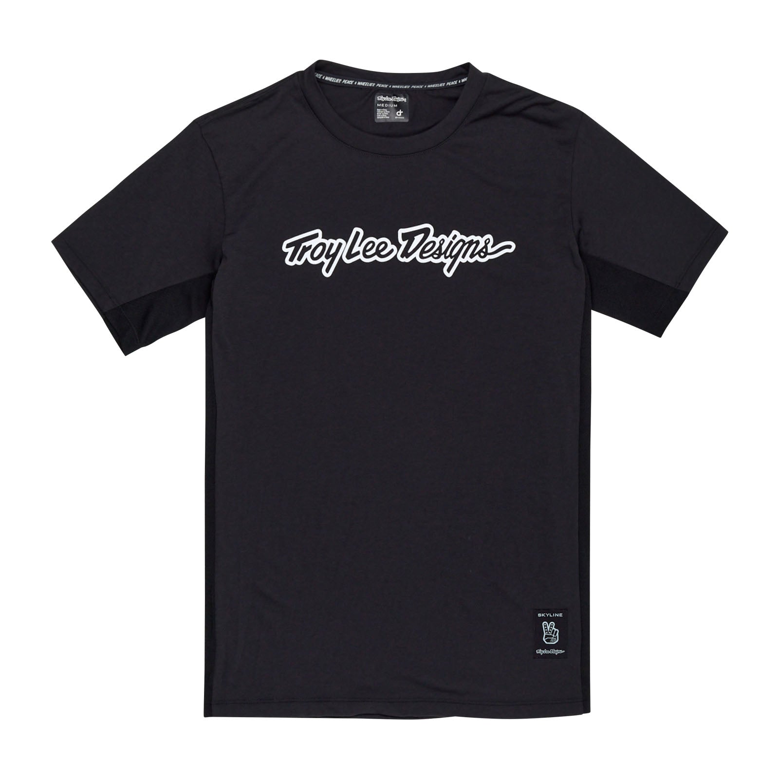Skyline Short Sleeve Ride Tee Signature Black Skyline Short Sleeve Ride Tee Signature Black