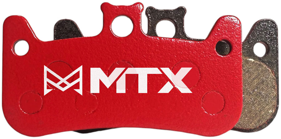MTX Red Label RACE Disc Brake Pads - Ceramic/Kevlar Compound Formula Cura 4 4-Piston Single Set