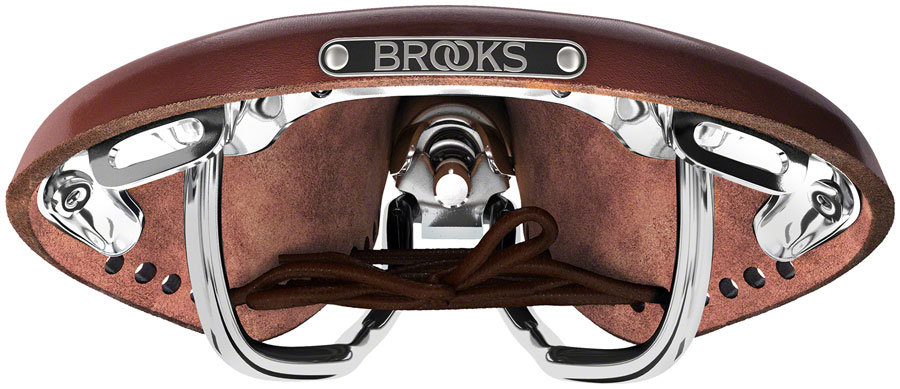 Brooks B17 Carved Saddle - Steel - Image 6