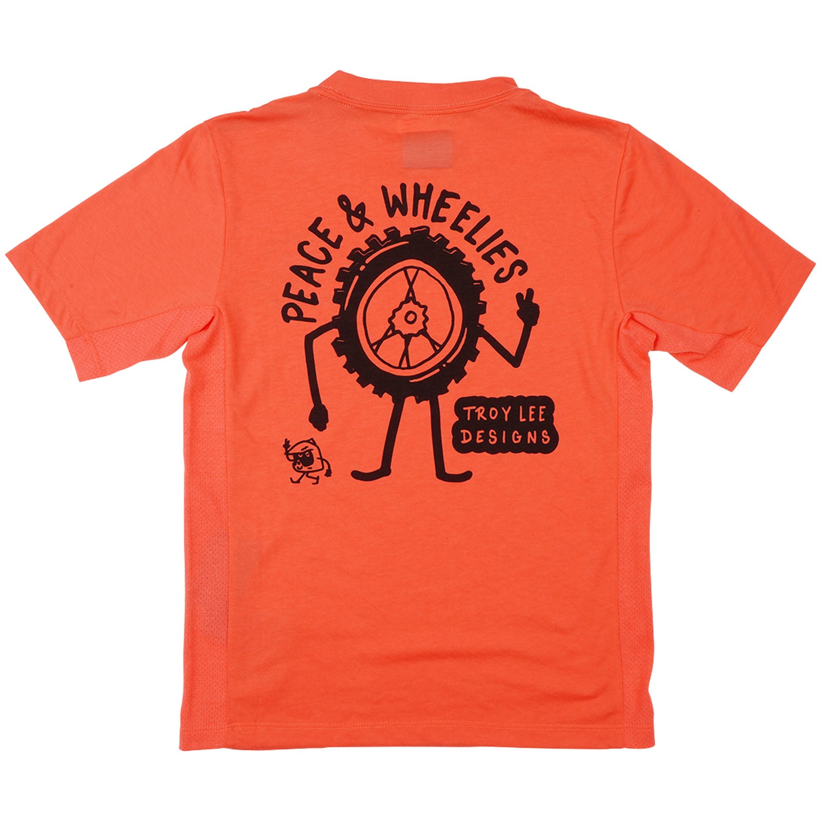 Youth Skyline Ride Short Sleeve Tee P&W Melon - Image 5