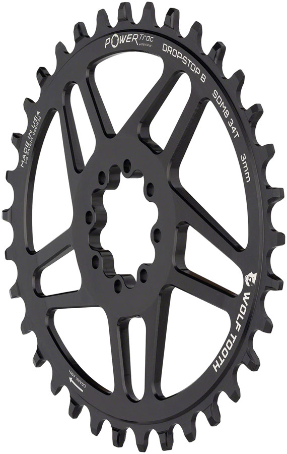 Wolf Tooth SRAM Elliptical 8-Bolt Direct Mount Chainrings - Image 2 Wolf Tooth SRAM Elliptical 8-Bolt Direct Mount Chainrings - Image 2