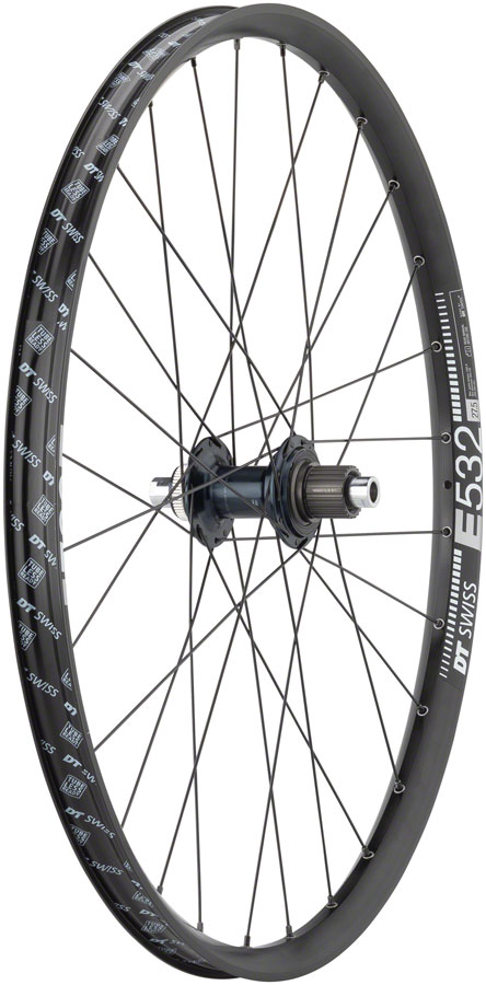 Quality Wheels Shimano SLX/DT E532 Rear Wheel - 12 x 148mm, Center-Lock, Micro Spline, Black - Image 2