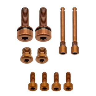 Better Bolts TRP EVO PRO-EVO X Brake Bolt Copper 10/Count