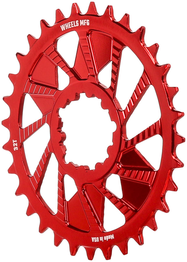 Wheels Manufacturing 3-Bolt Direct Mount T-Type Chain Compatible Chainring - Image 2