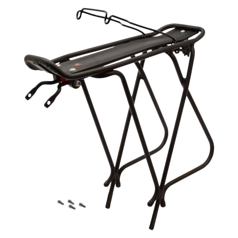 Axiom Journey Rack w/Spring Rear Eyelet Black 26` thru 29` w/ Spring Axiom Journey Rack w/Spring Rear Eyelet Black 26` thru 29` w/ Spring