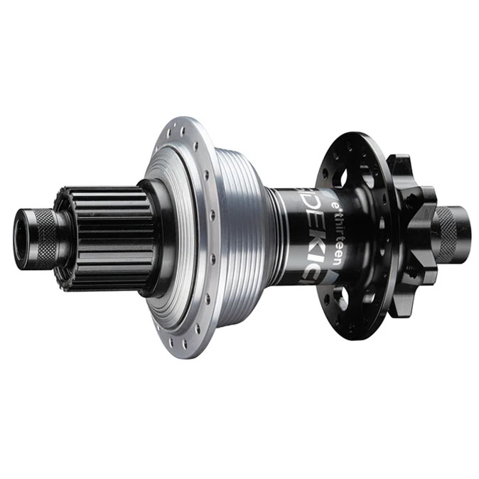 e*thirteen Sidekick Rear Hub - Black/Silver - Image 8