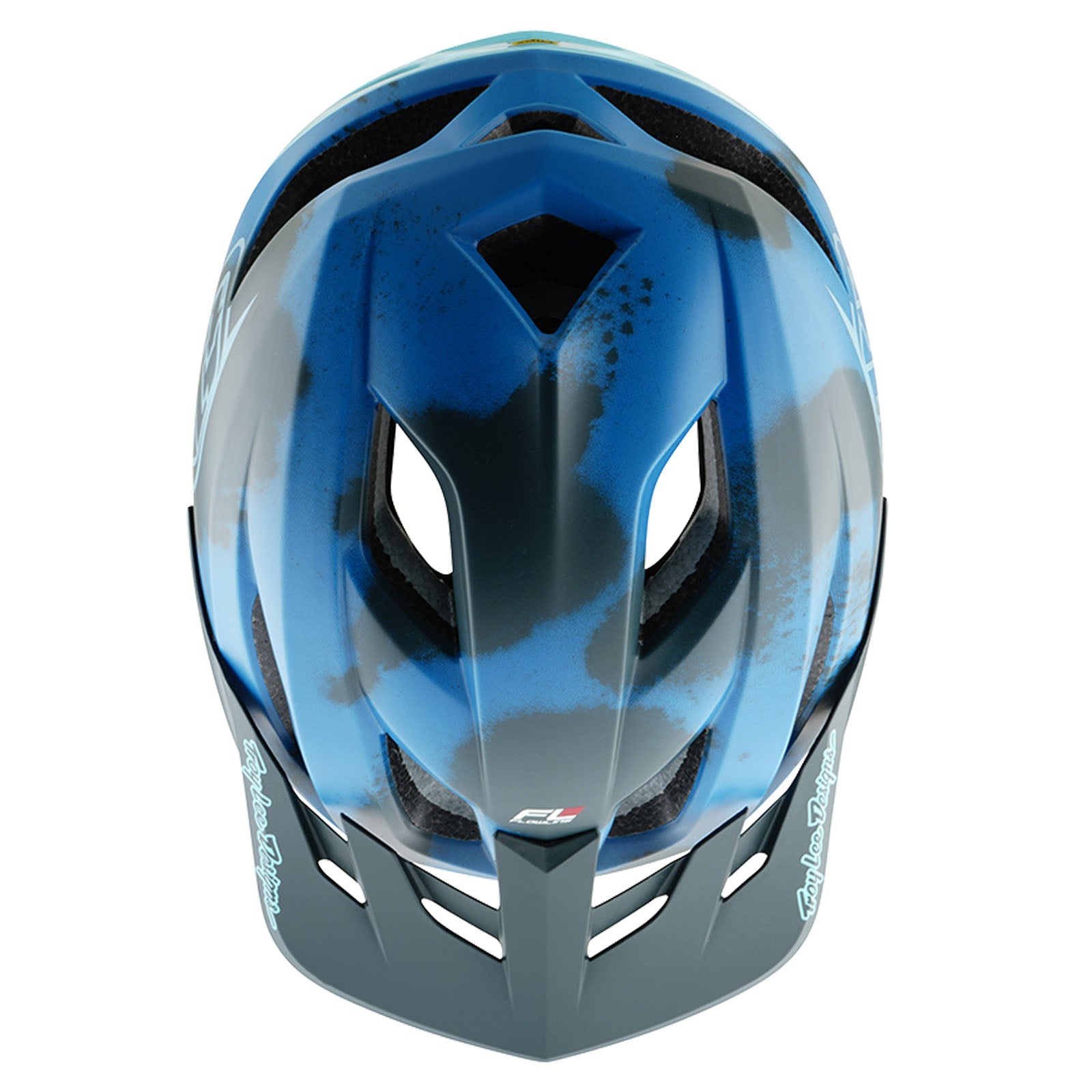 Flowline SE Helmet Badge Camo Blue - Image 4
