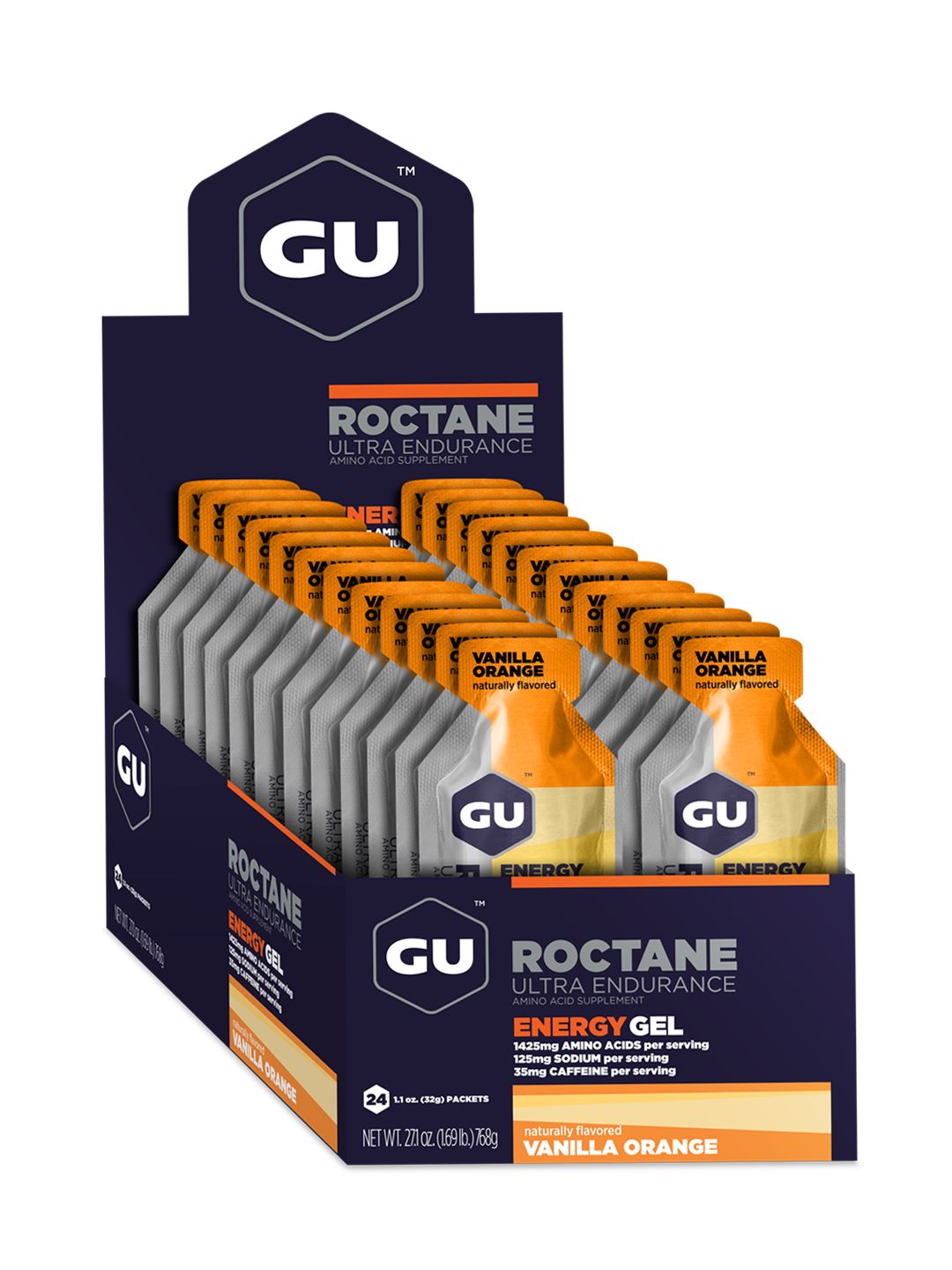 Supplement GU Roctane Vanilla Orange 24 Pack
