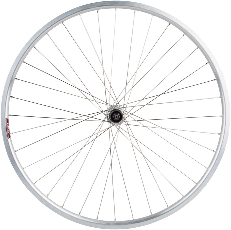 Quality Wheels Value HD Series Rear Wheel - QR x 135mm, Rim Brake, HG 10, Silver, Clincher - Image 2