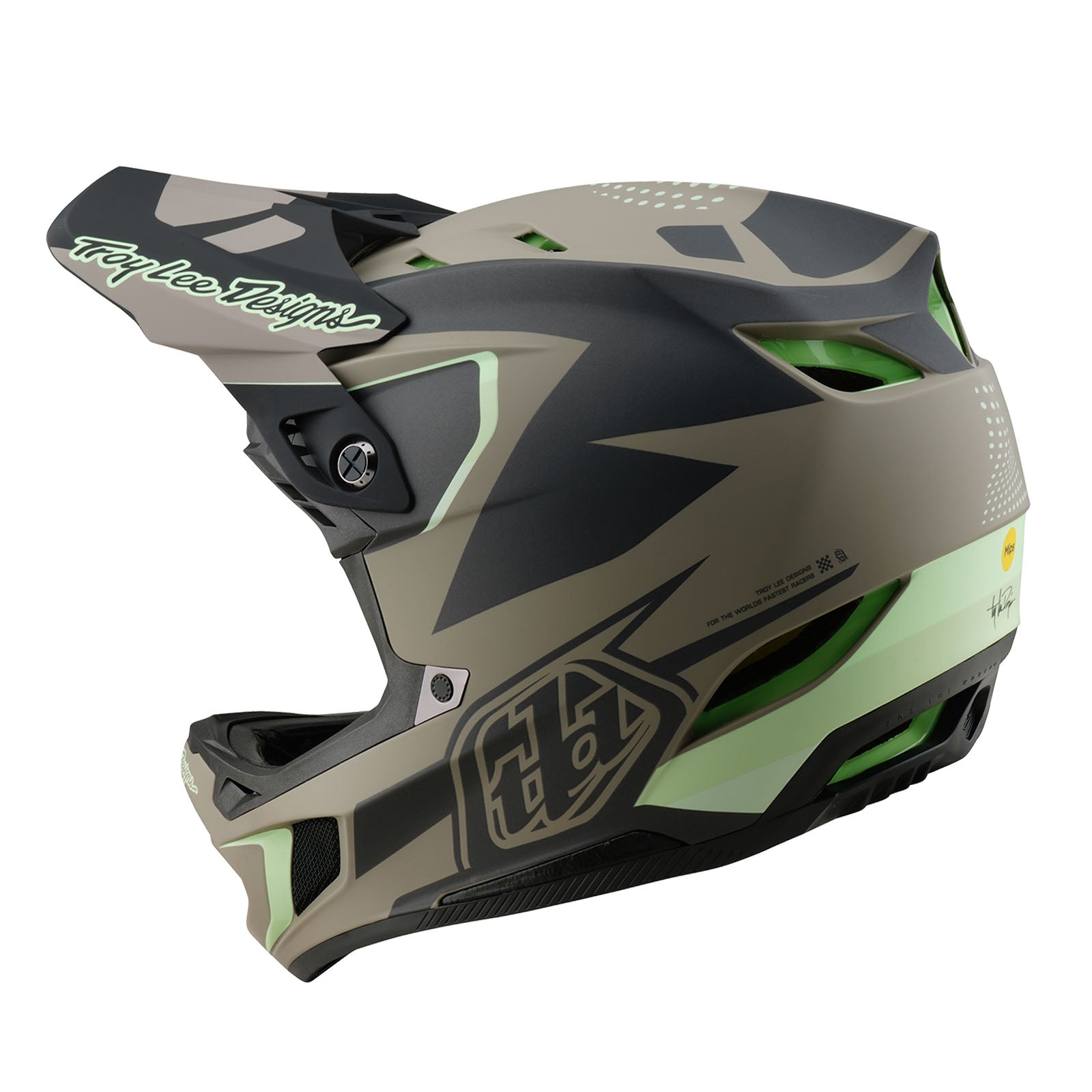D4 Composite Helmet Optic Timber - Image 2