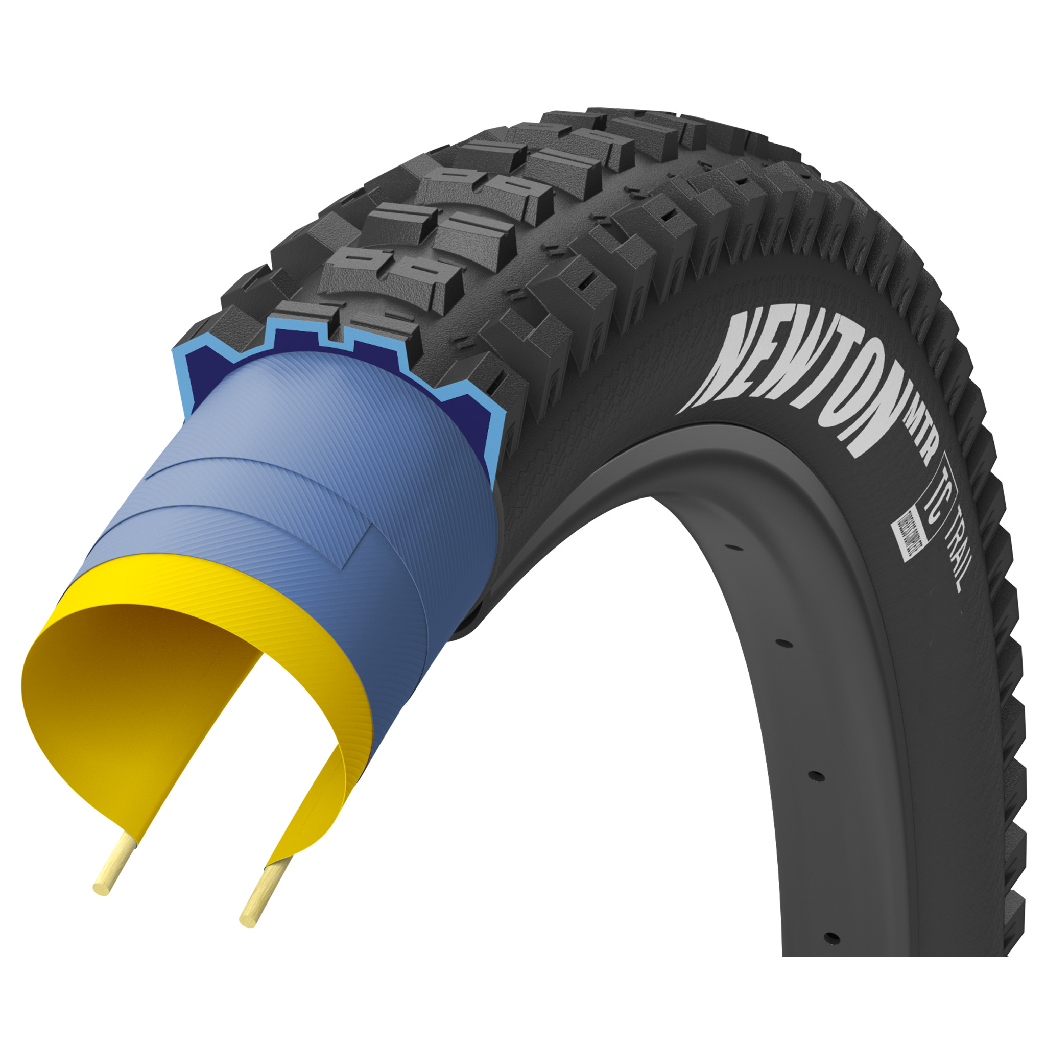 Goodyear Newton MTR Tubeless Tires - 29x2.4" variant 2
