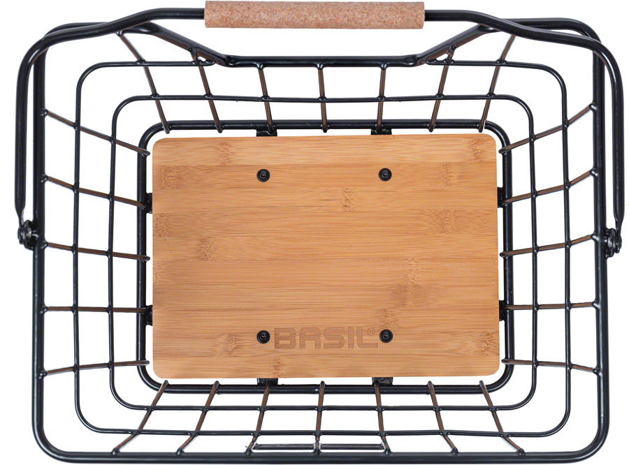 Basil Norland Bike Basket MIK - 23L Black/Brown