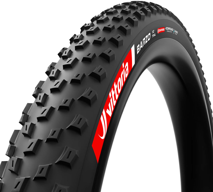 Vittoria Barzo Tire - 29 x 2.4 Tubeless Folding BLK 4C XC Trail TNT Graphene G2.0