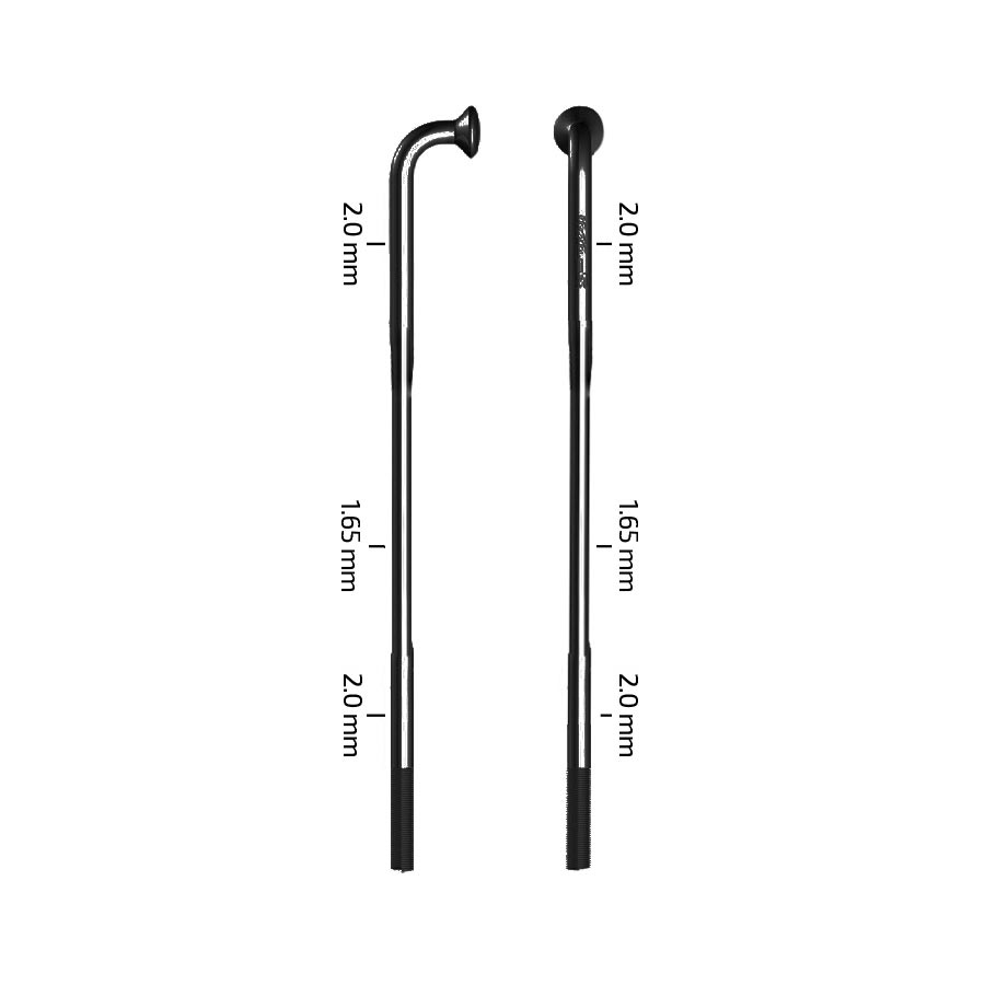 Zipp Sapim D-Light Spokes J-Bend Black 3pcs variant 2