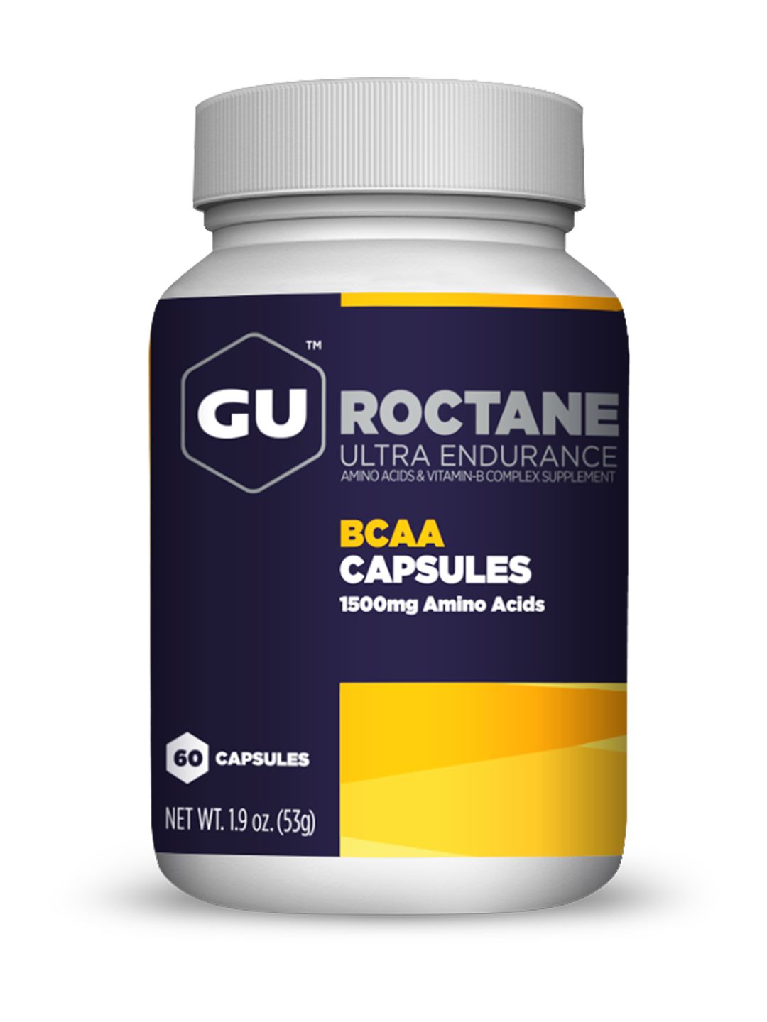Supplement GU BCAA Amino Acid Capsules 60/Bottle