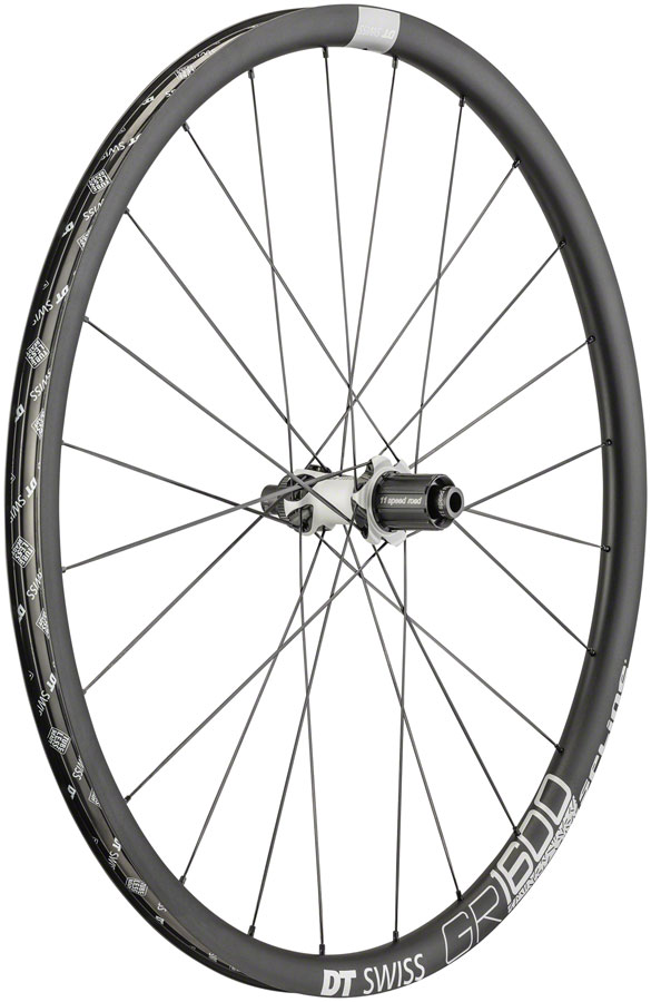 DT Swiss GR 1600 Rear Wheel - 700 12 x 142mm Center-Lock HG 11/XDR Black