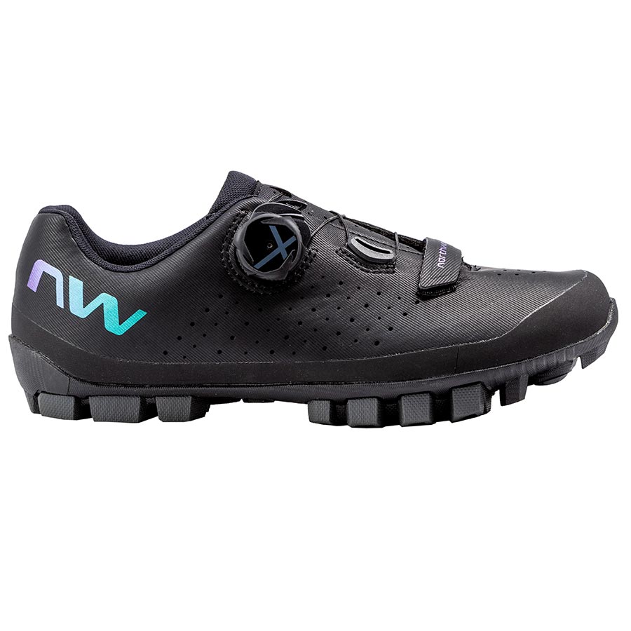 Northwave Hammer Plus Women MTB Shoes Black/Iridescent