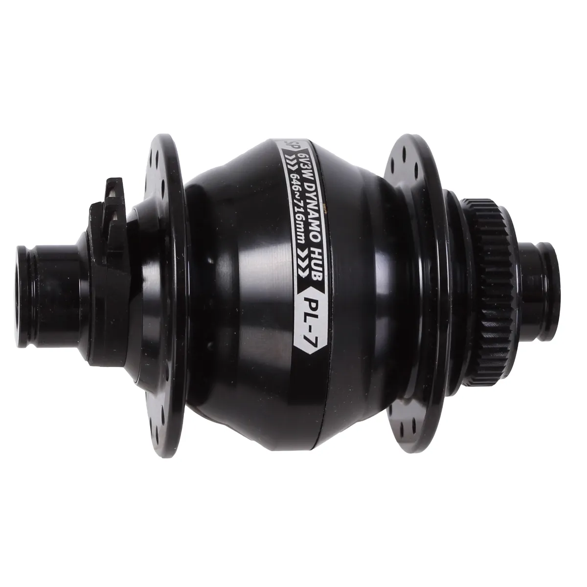 Shutter Precision Front T-A Hub 12x100mm - Black variant 3