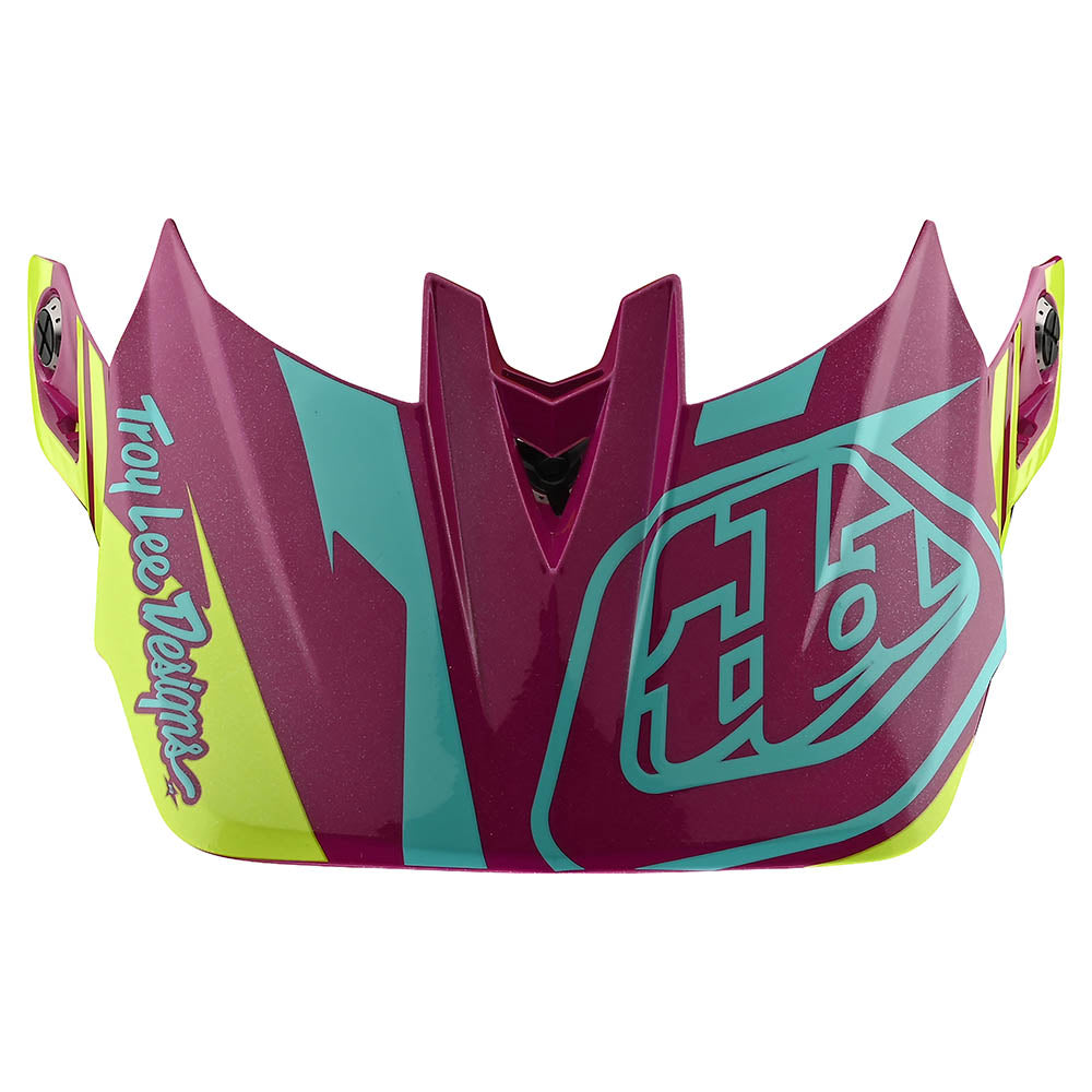 D4 Visor Slash Purple / Yellow D4 Visor Slash Purple / Yellow