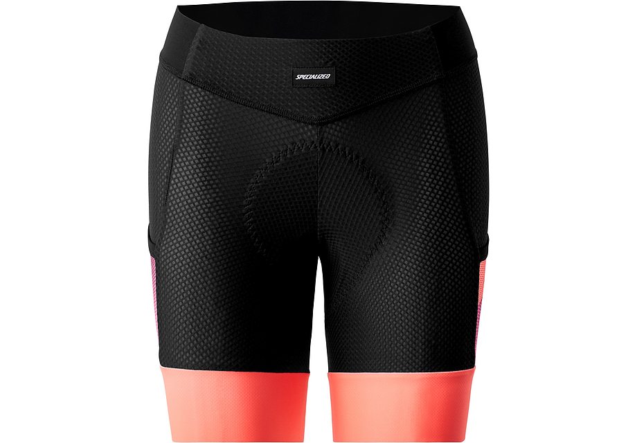 Specialized S-Worksat Liner Short Wmn Cast Berry/Acid Lava Hex L