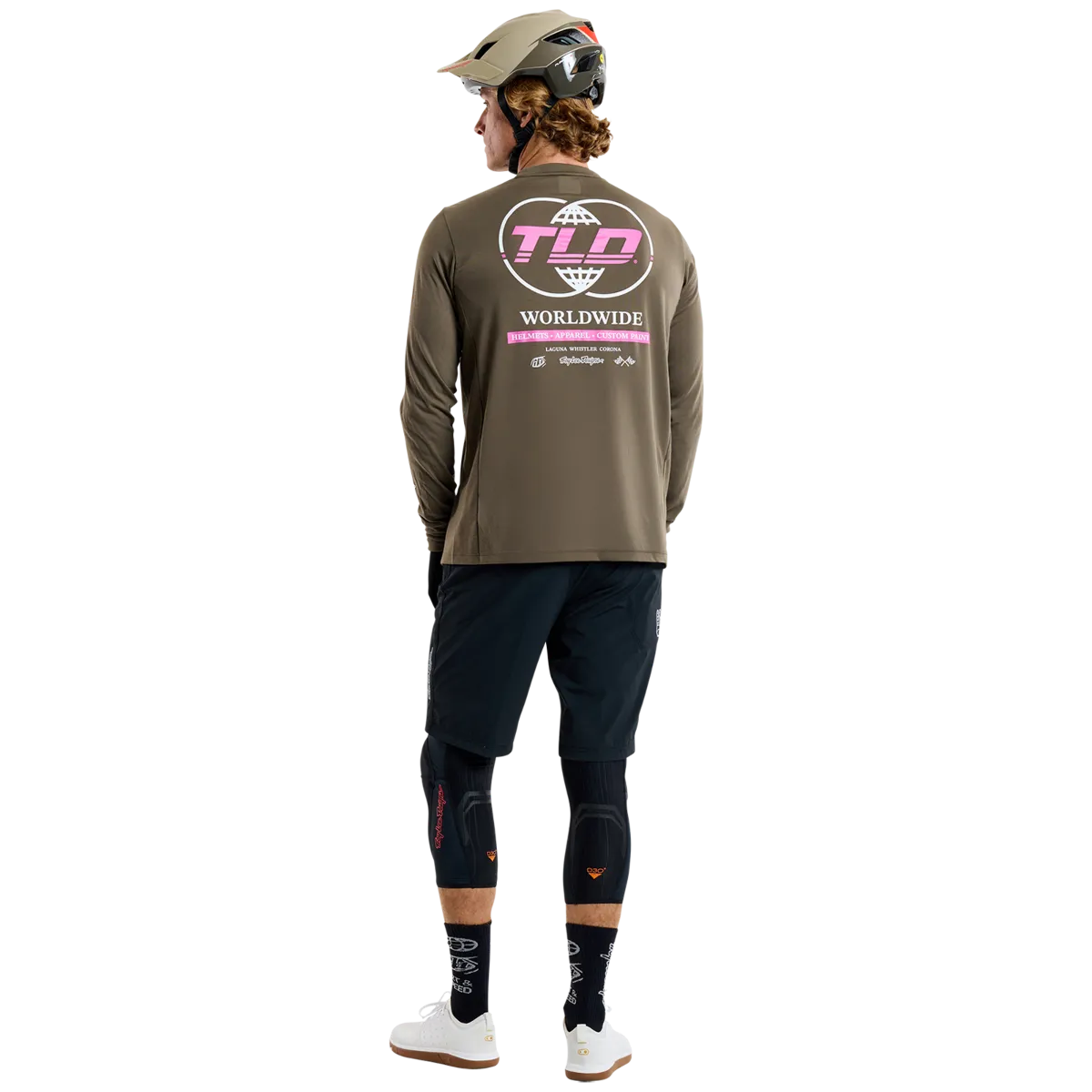 Skyline Long Sleeve Ride Tee Worldwide Caper - Image 12