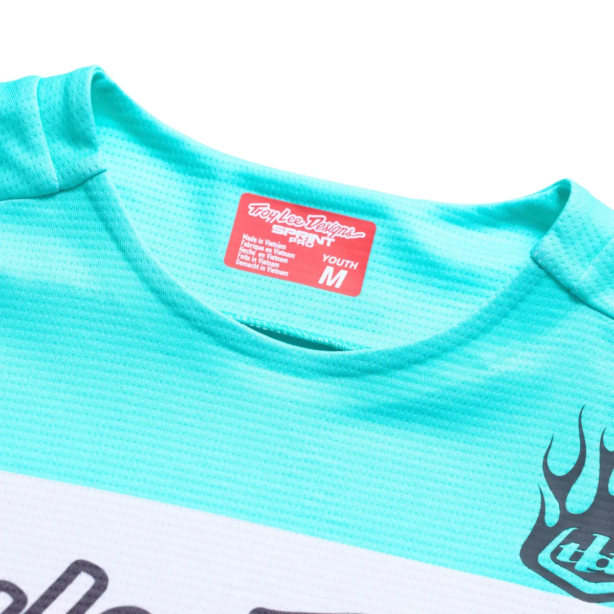 Youth Sprint Pro LS Jersey Yo Moto Carbon - Image 5