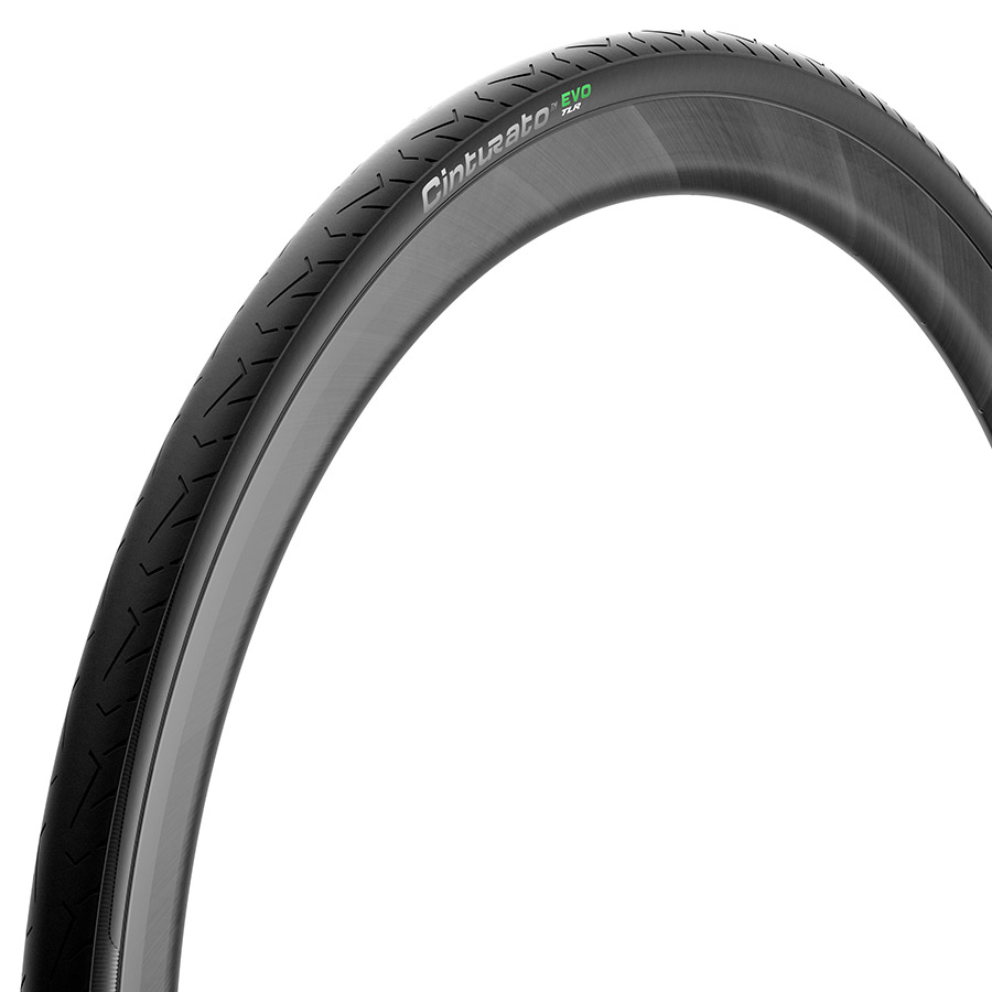 Pirelli Cinturato EVO TLR Road Tire 700x55C Folding Tubeless Ready SmartEVO AS TechWALL+ 60TPI Black Pirelli Cinturato EVO TLR Road Tire 700x55C Folding Tubeless Ready SmartEVO AS TechWALL+ 60TPI Black