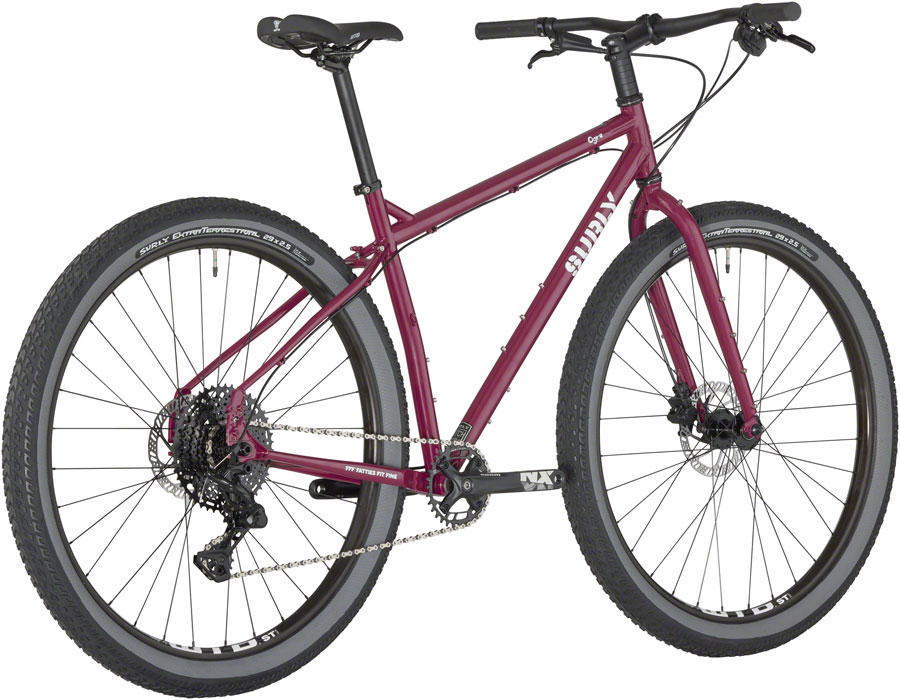 Surly Ogre Bike - 29", Steel, Fermented Plum - Image 3