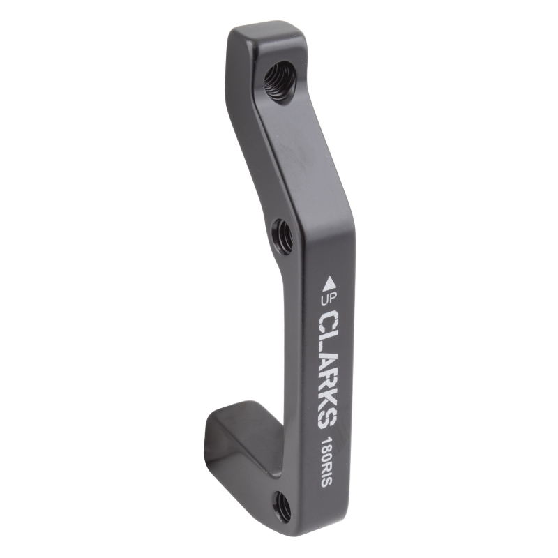 Clarks Disc Brake Adapter  180mm IS Mount Post Mount Black 40mm