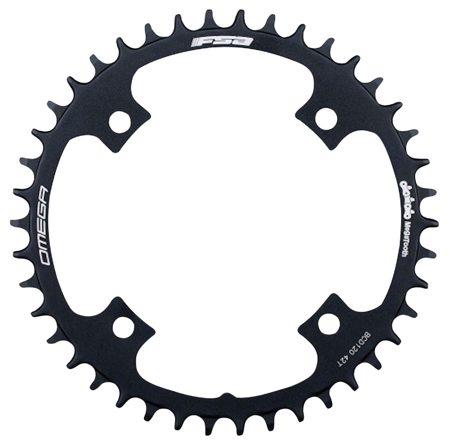 Full Speed Ahead Omega 1x Chainring - 42t 120mm BCD Black