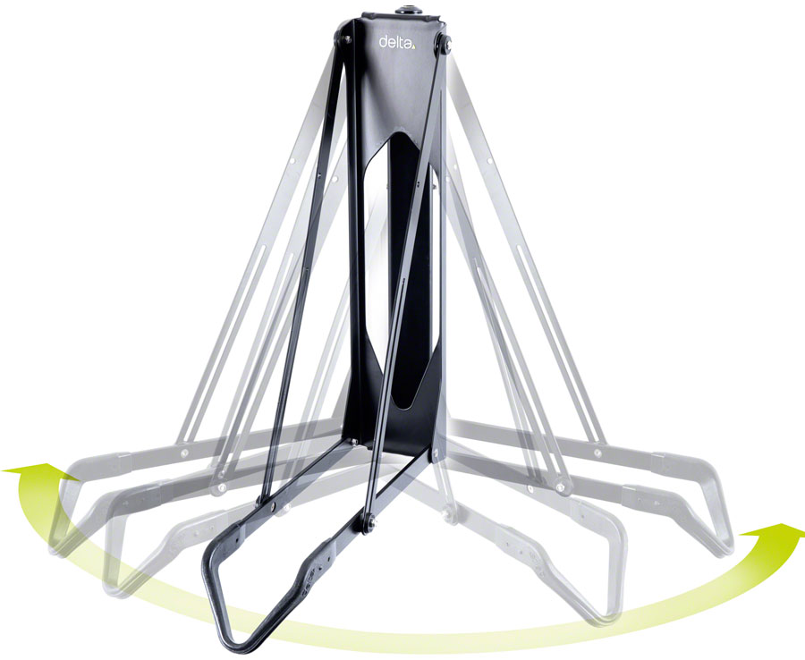Delta Pivot Wall Mounted Bike Storage Rack - 1-Bike - Image 8