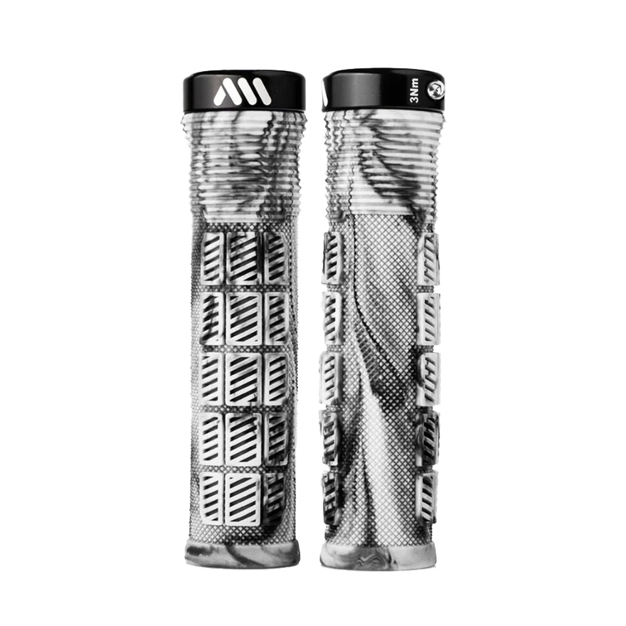 All Mountain Style Rise Grips White Camo