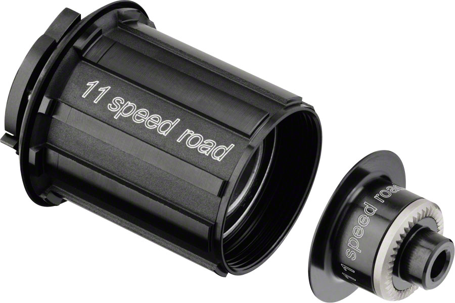 DT Swiss 3-Pawl Freehub Body - Shimano HG 11 Road Standard Aluminum / Steel Sealed Bearing QR x 130/135 mm Kit w/ End Cap