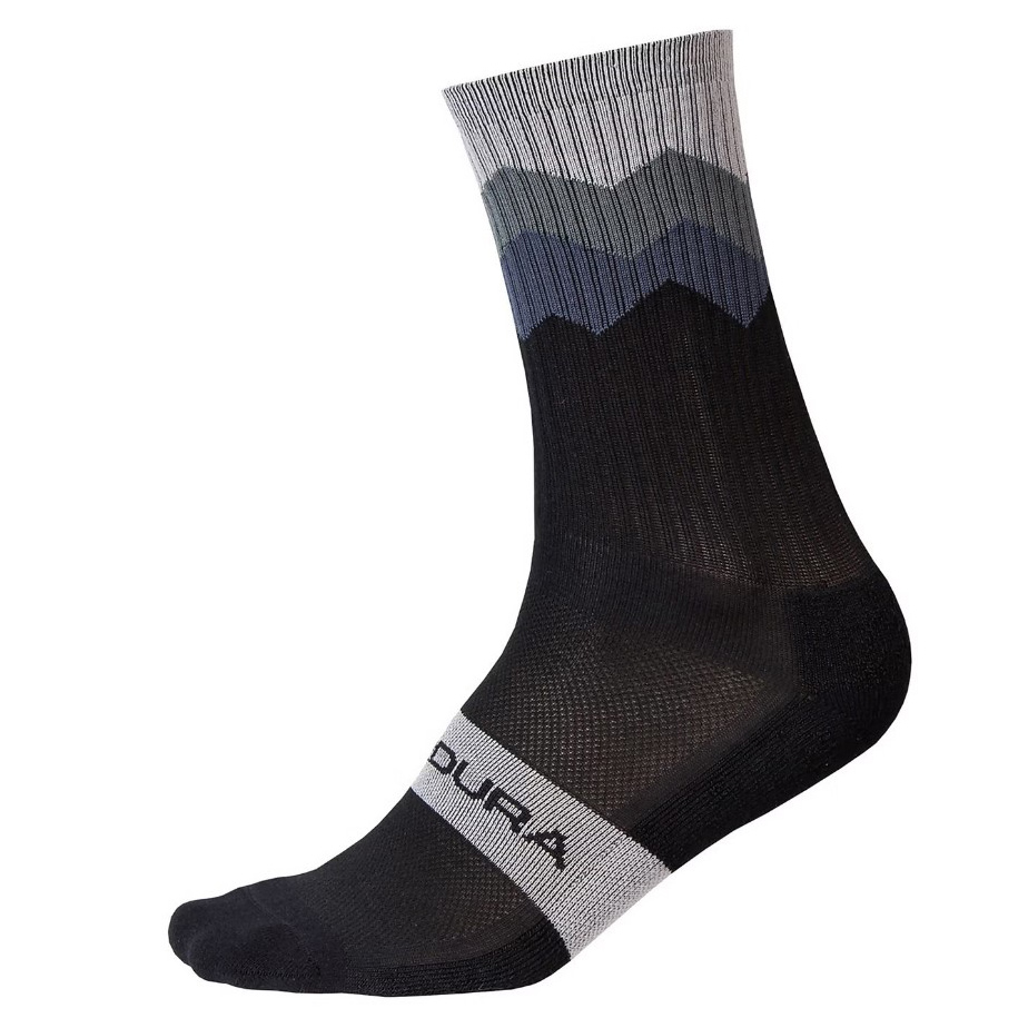 Endura Jagged Sock Black S/M Endura Jagged Sock Black S/M