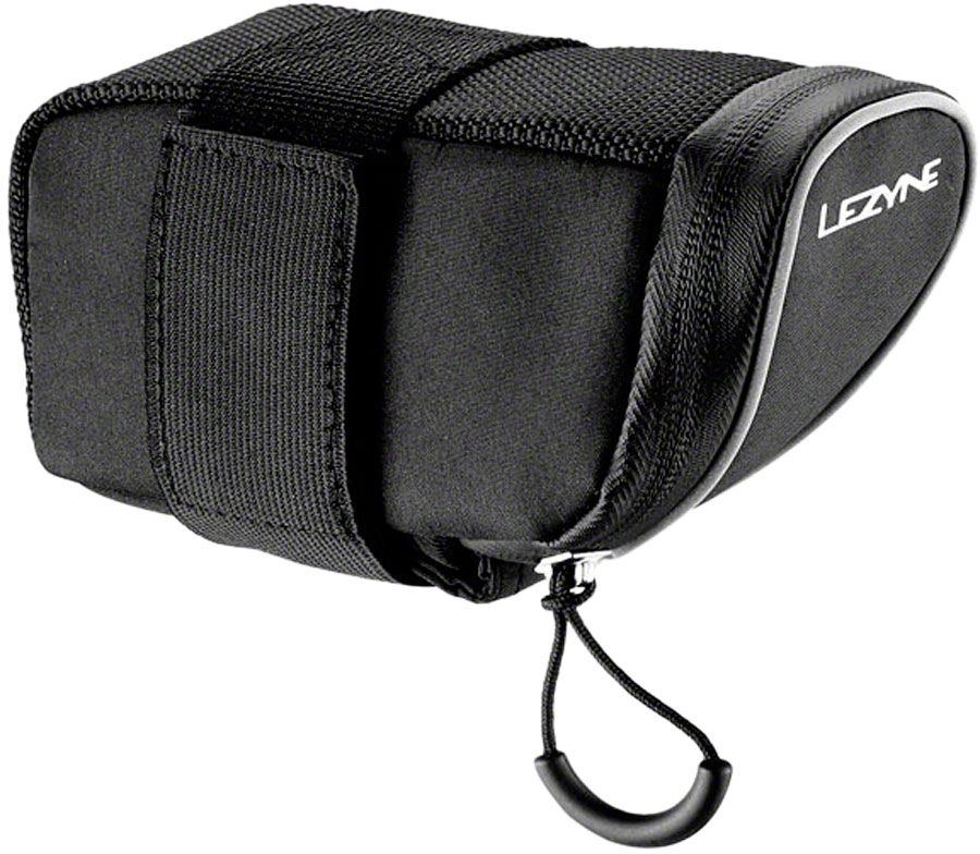 Lezyne Micro Caddy-M MTB Seat Bag: Black Lezyne Micro Caddy-M MTB Seat Bag: Black