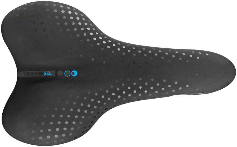 Selle San Marco Trekking Gel Saddle - Steel Black Men's Small Gel