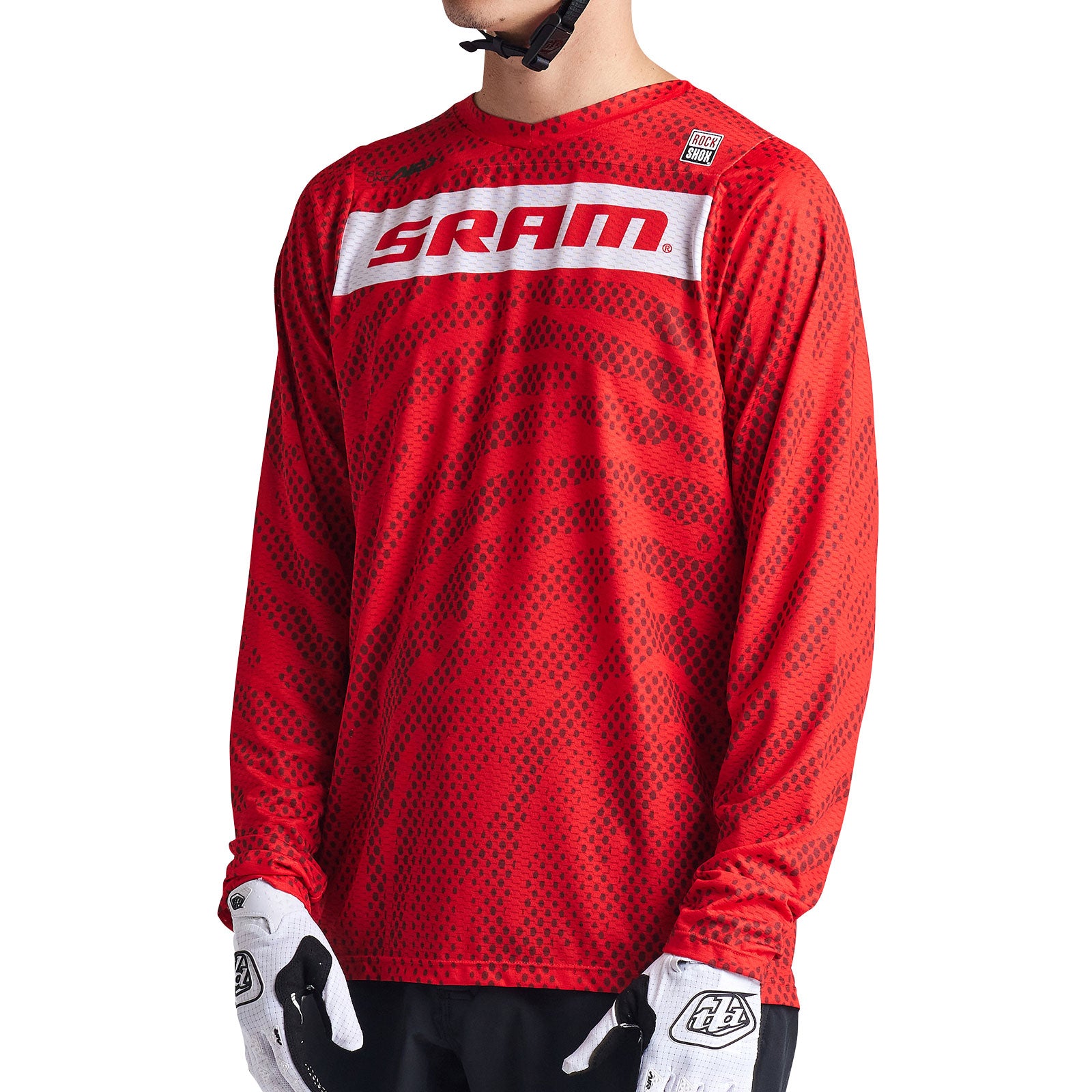 Skyline Air LS Jersey SRAM Roots Fiery Red - Image 6