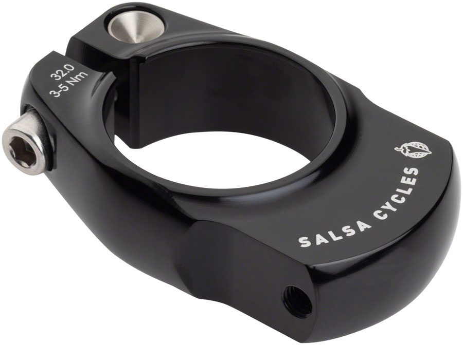 Salsa Rack-Lock Seatpost Clamp - Bolt-On, Black variant 2