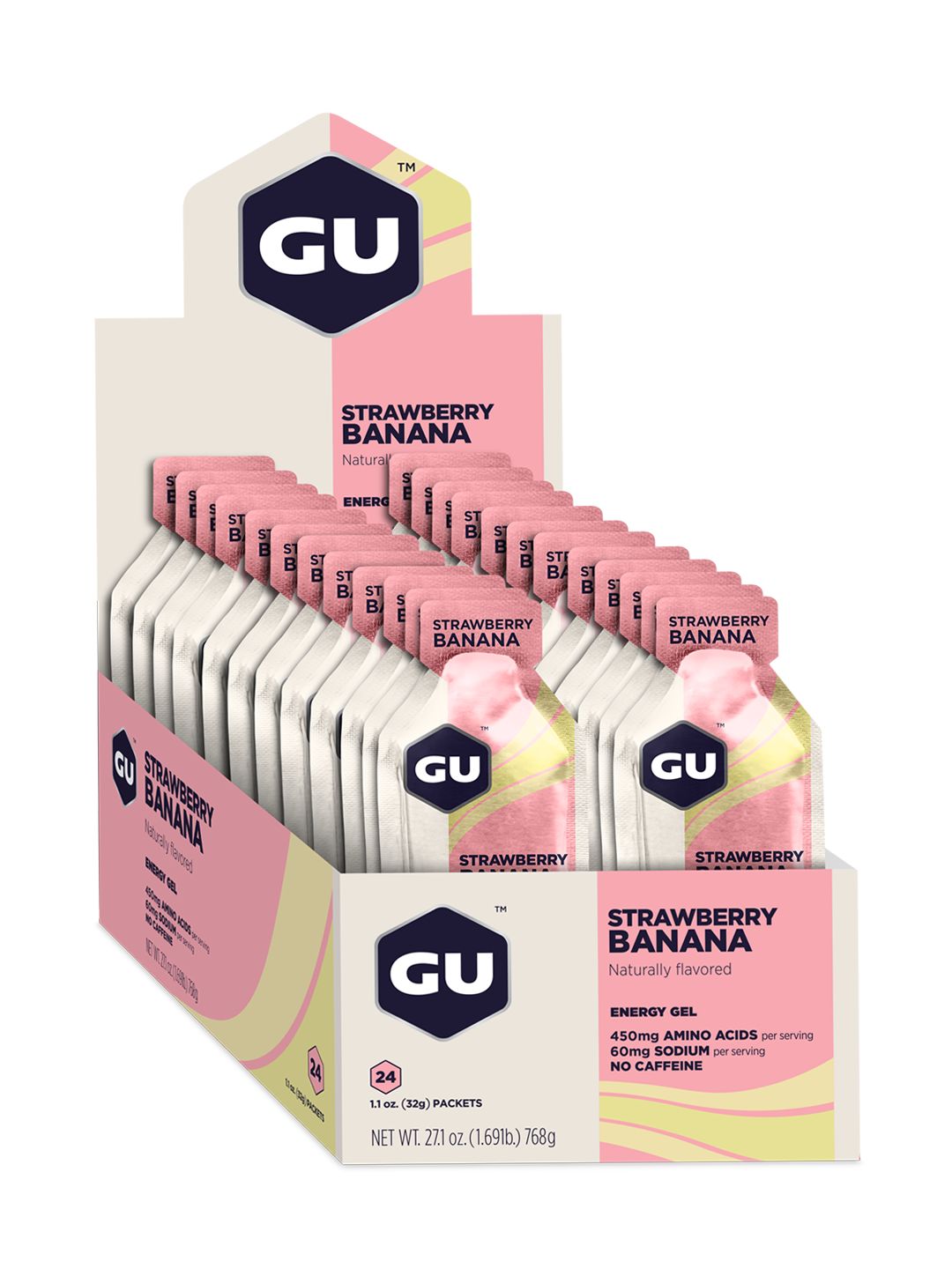 Supplement GU Gel Strawberry Banana 24 Pack