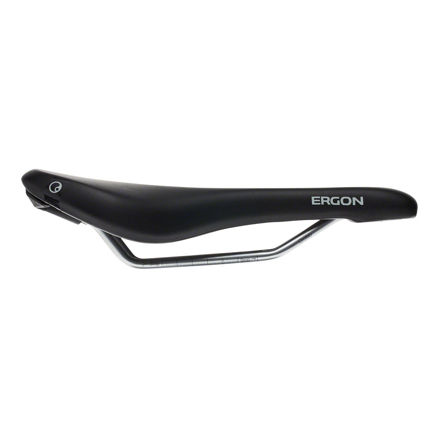 Ergon SM Saddle - Chromoly, Black, Women's - Image 7