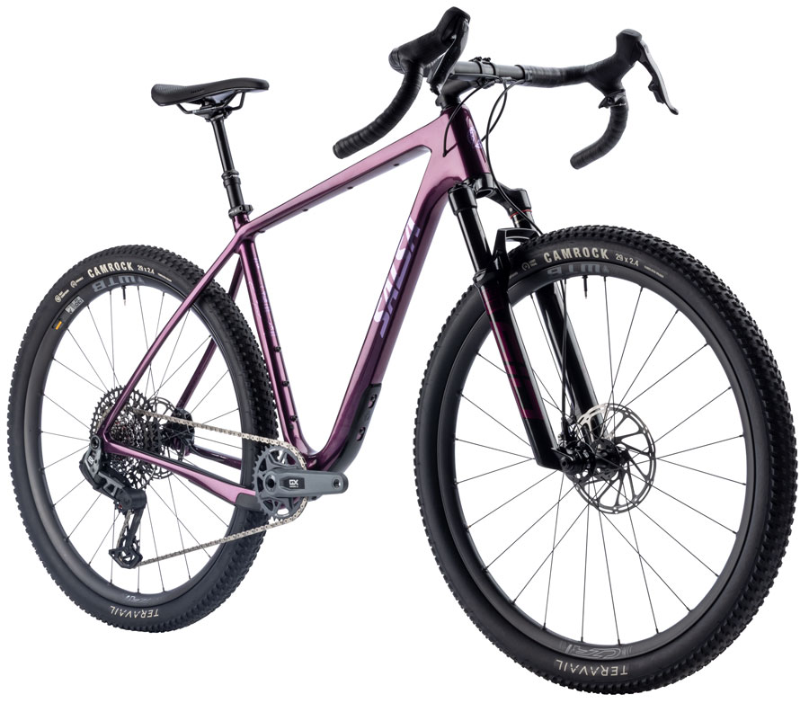 Salsa Cutthroat C Rival GX AXS Transmission SUS Bike - 29" Carbon Deep Orchid - Image 2