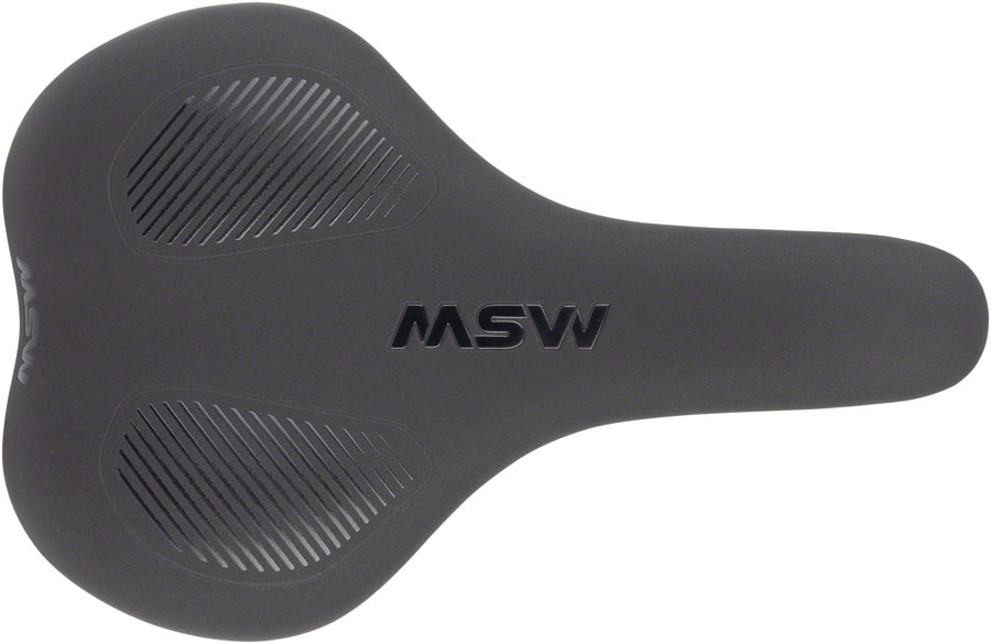 MSW Saddle - Memory Foam Soft Touch Cover Steel, Black - Image 7