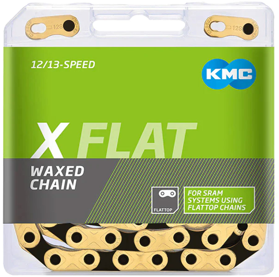 KMC X-Flat Waxed Chain - Image 2