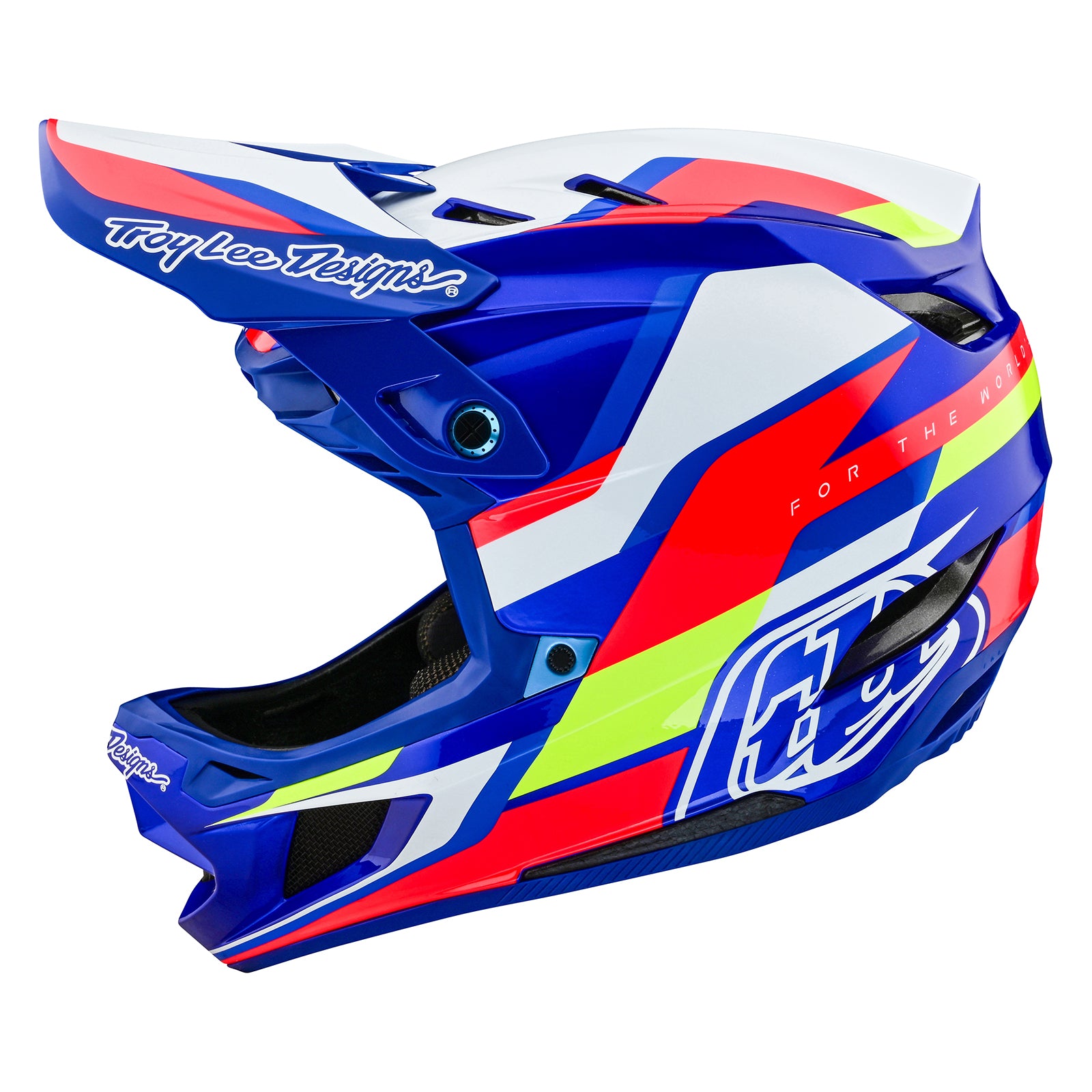 D4 Composite Helmet Omega White / Blue D4 Composite Helmet Omega White / Blue